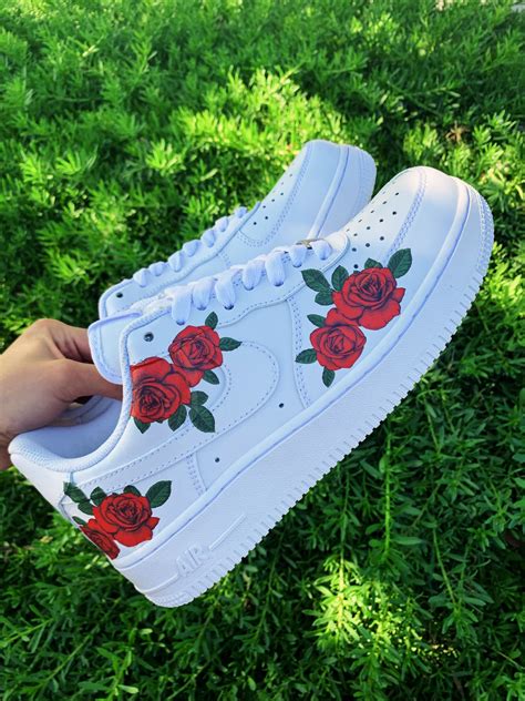 nike rose sneakers.